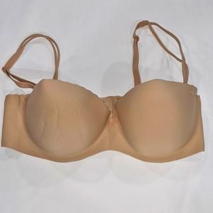 Victoria Secret Embrace Angels wire  push-up padded bra W/ removable straps